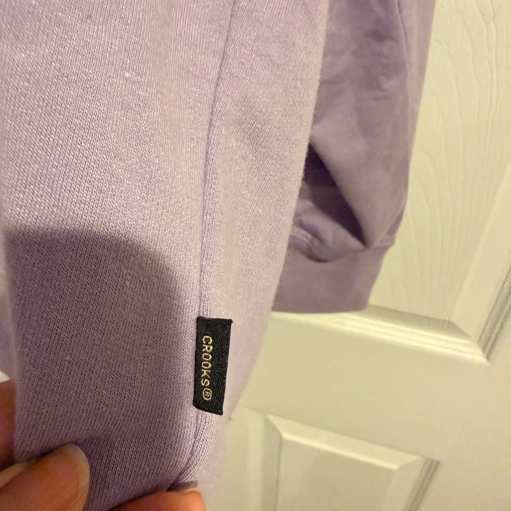 Lavander Purple Hoodie with Skull Logo